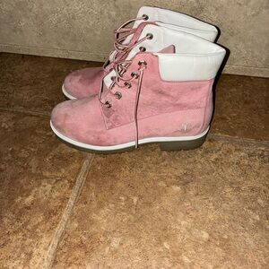 Timberland Women's Rose Lace-Up Boots size 8w